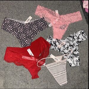 Victoria’s Secret panties, thong, underwear bundle All new with tags. All size S
